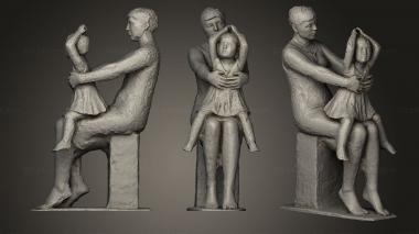 Figurines of people Schwestern 3d model